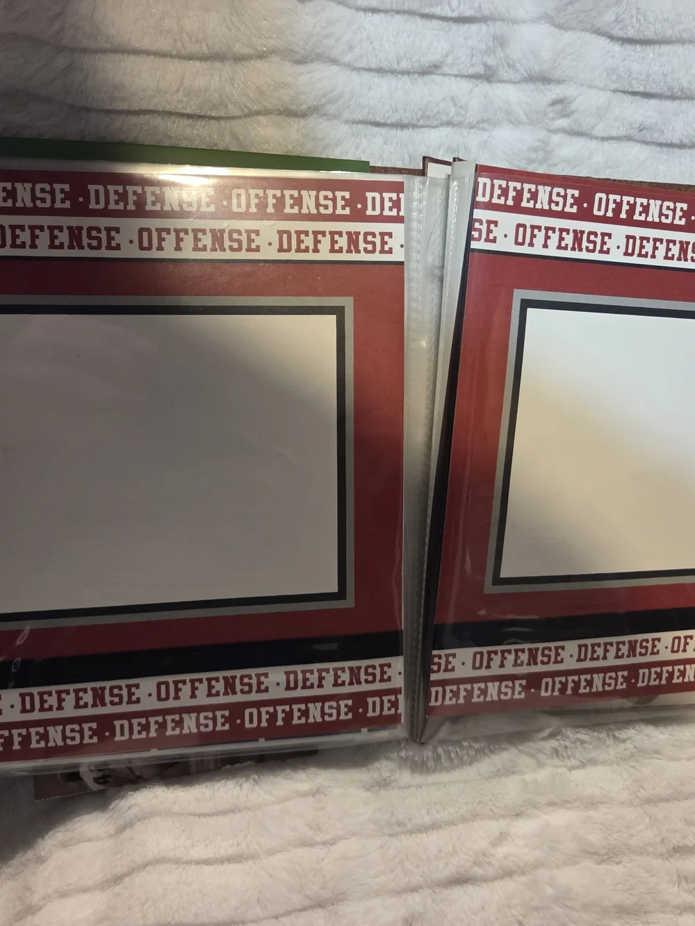 Nib Football Themed Scrapbook